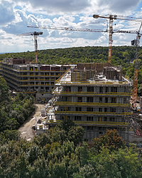 Nová Myslivna: Výstavba architektonické dominanty
