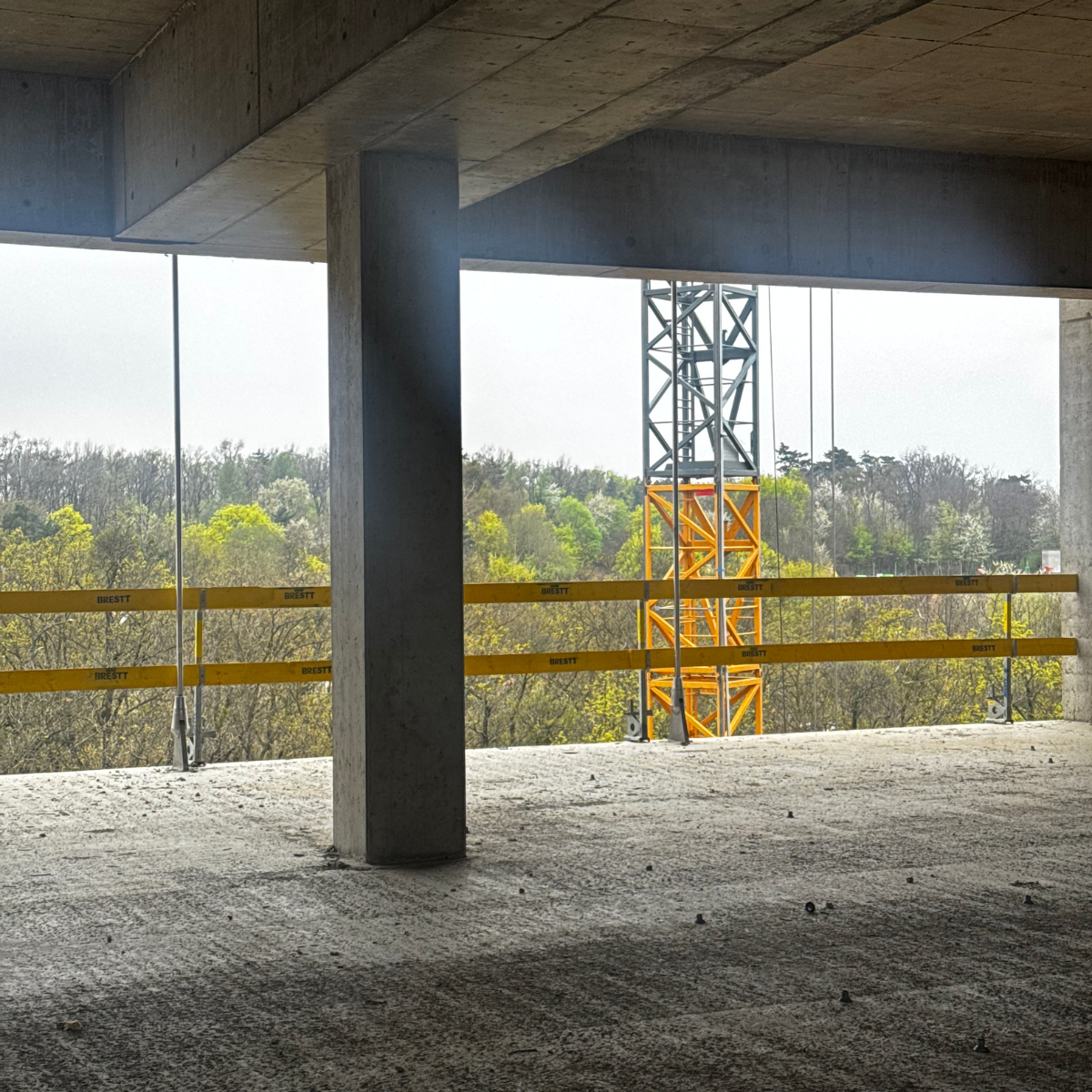 Nová Myslivna: Duben ve znamení plynulého pokračování výstavby