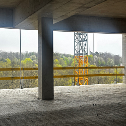 Nová Myslivna: Duben ve znamení plynulého pokračování výstavby